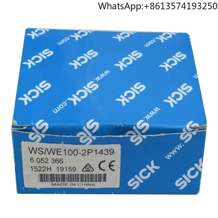 

WS/WE100-2P1439 German photoelectric switch Through-beam sensor WE100-2P1432 with WS100-2D1032 Order number 6052366 P1409