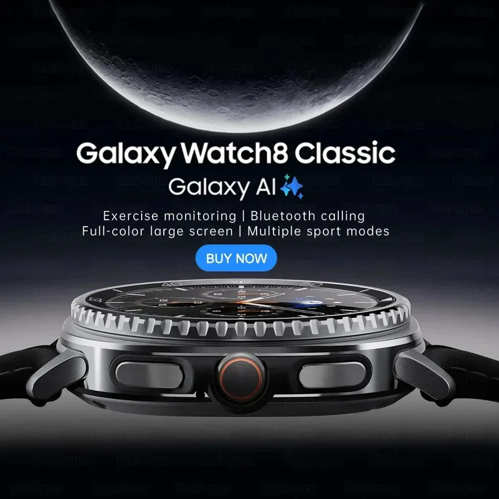 Xiaomi Watch 8 Ultra Classic Смарт-часы Мужчины Женщины AMOLED HD Экран Фитнес-вызов NFC GPS Компас Водонепроницаемые Смарт-часы Ultra