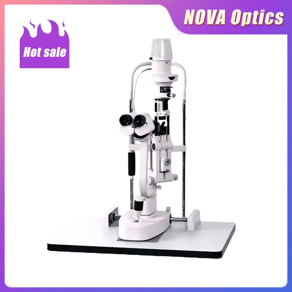 LS-4 Five Magnifications Ophthalmology Slit Lamp Optometry Microscope with Led Illumination Optical Biomicroscope