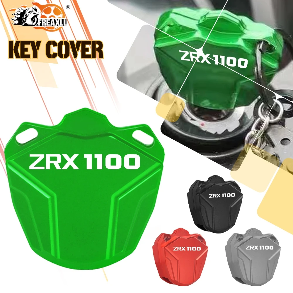 Motorcycle For Kawasaki ZRX1100 ZRX 1100 1999-2007+ Case Ignition Switch Key Cover Protection 2000 2001 2002 2003 2004 2005 2006