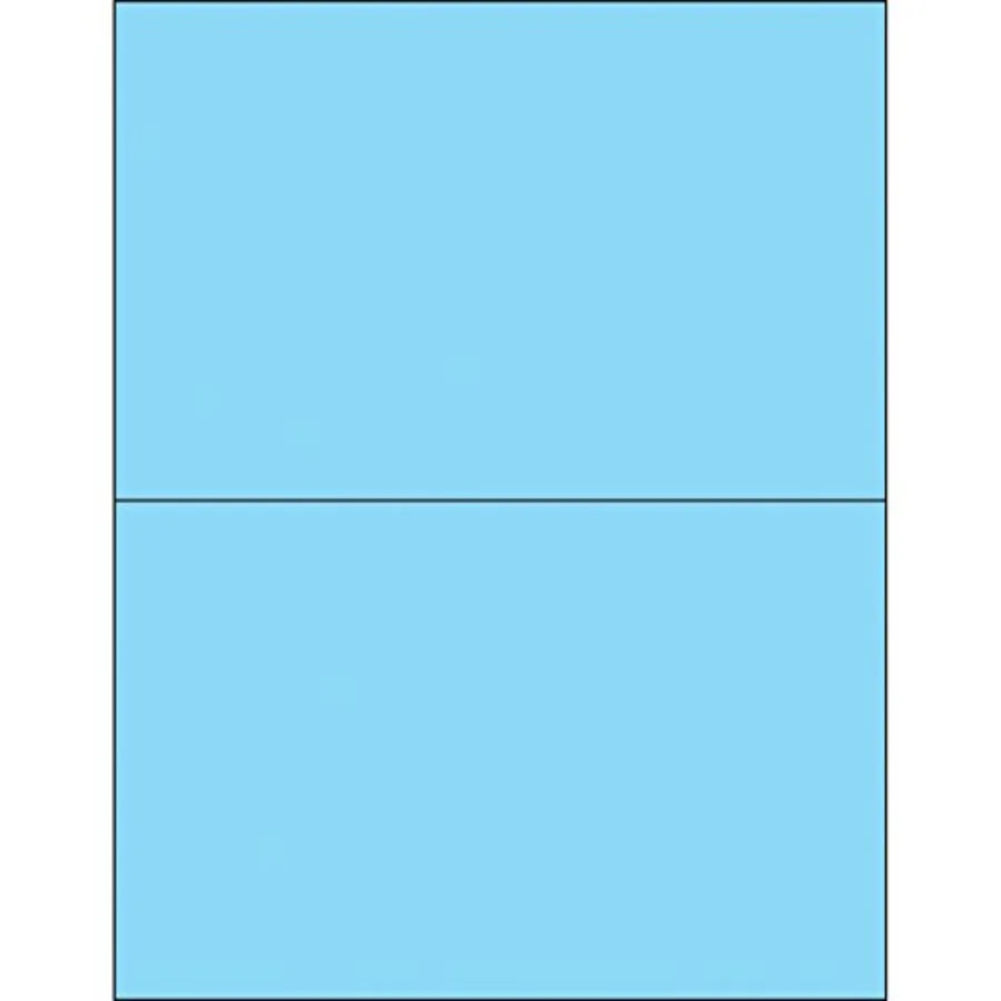 

Логика работы с лентами ® Прямоугольные лазерные этикетки 8 1/2" x 5 1/2" пастельно-синего цвета, 200 шт./упаковка