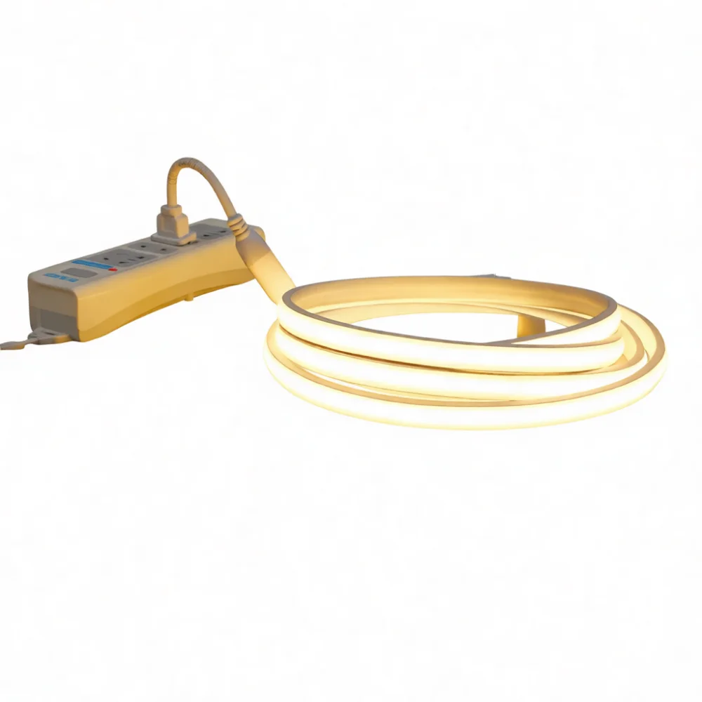 Waterproof COB LED Strip Flexible Ribbon Lighting High CRI Rope Lamp For Home Interior And Outdoor Landscape Decor