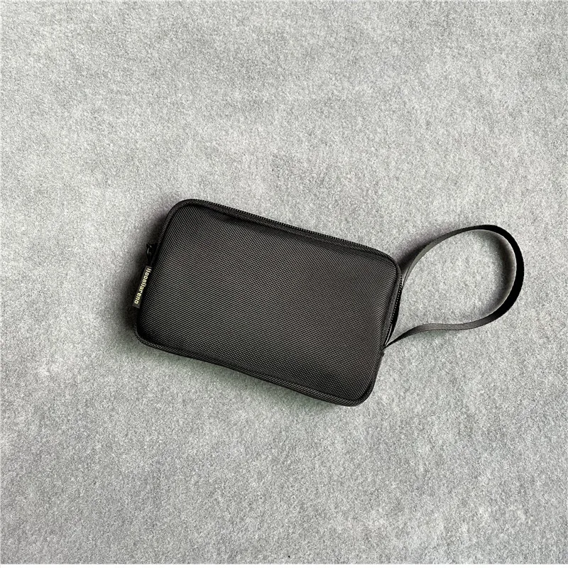 Men\'s Large Capaci Nylon Handheld Wallet Simple Storage Bag Mobile Phone Bag Coin Purse Hand Hanging Bag Card Holder