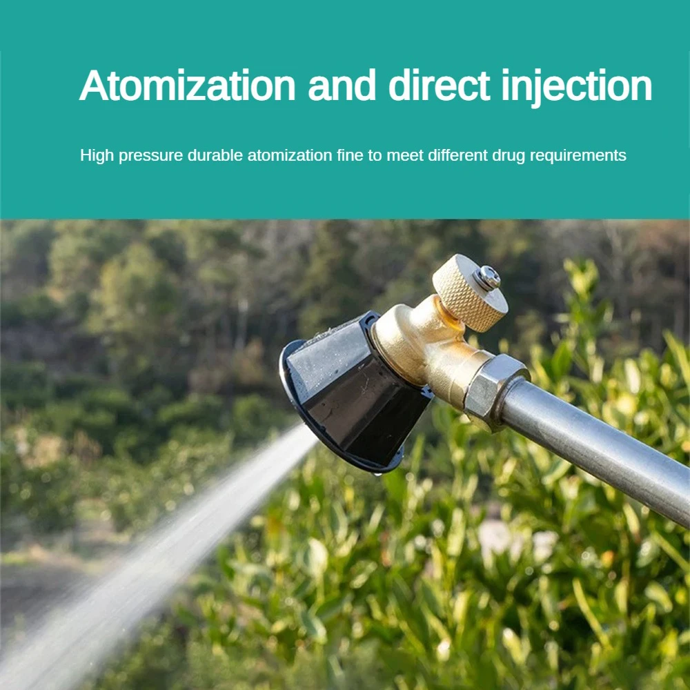 1PCS High pressure Pesticide Sprayer Nozzle Watering Irrigation Air Vortex Spray Nozzle Agricultural Gardening Pest Control