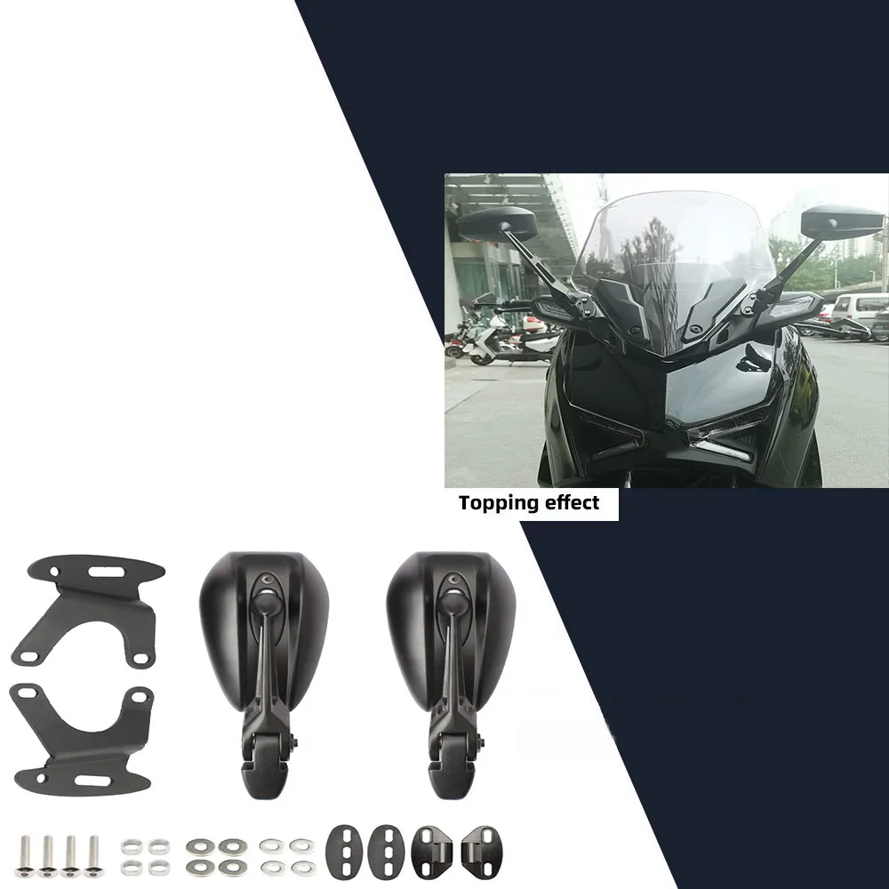 

For Yamaha XMAX X-max 300 Xmax300 2023 Motorcycle Accessories Rearview Rear View Mirrors Glass Back Side Mirror Holder Bracket