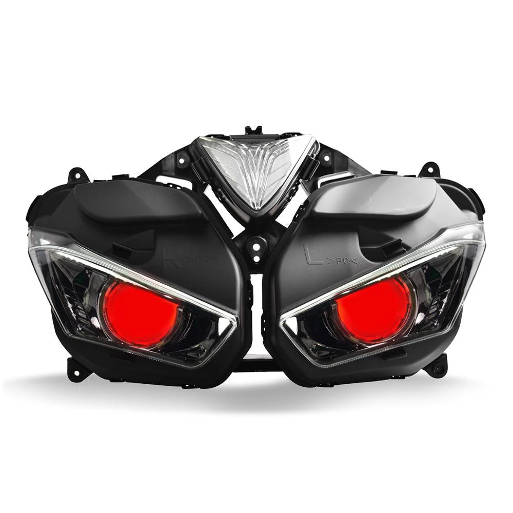 Modified Motorcycle Parts Accessories Dual Low/High Beam Full LED Headlight for R3/R25 V2 KOLMIO-LAM GS243545