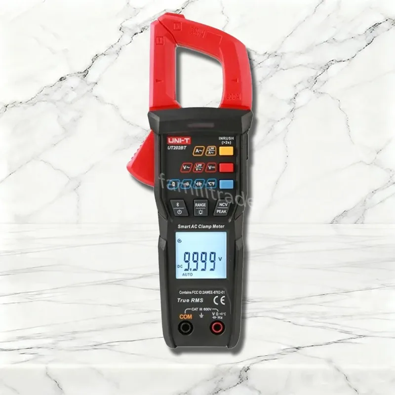1PC NEW UNI-T UT202BT Smart AC Clamp Meter True RMS NCV Temperature Measurement In Stock Original Box#familitrade