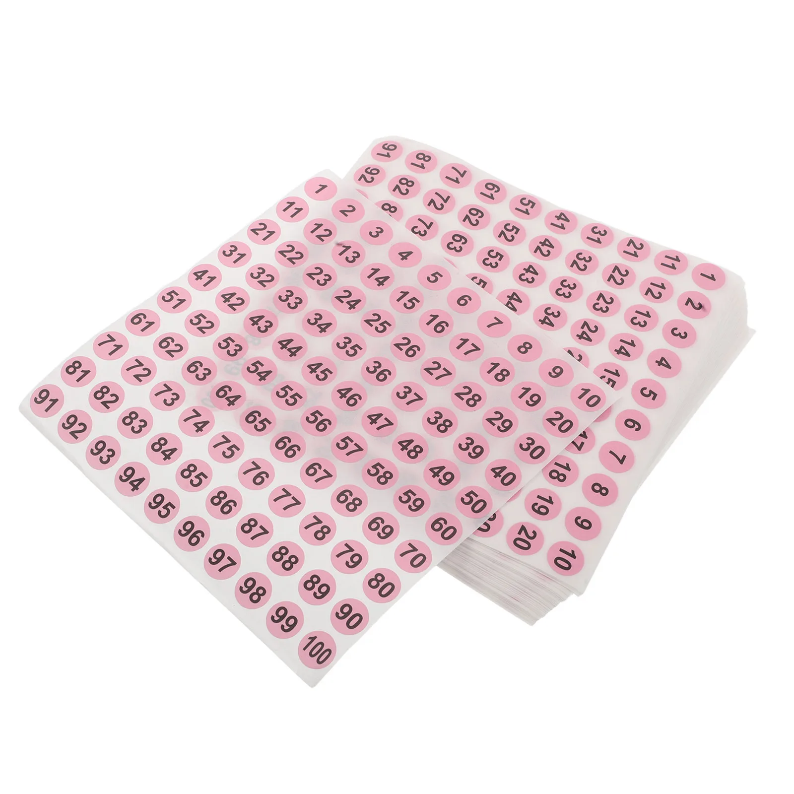 

50pcs Nail Tool Sticker Numbered Self Adhesive Color Coding Labels For Manicure Organization Polish Bottles Inventory Sorting