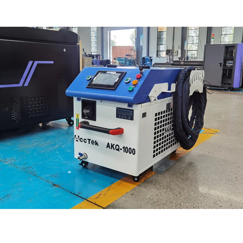 小型ファイバーレーザークリーニングマシン,1000W,1500W,2000W,3000W