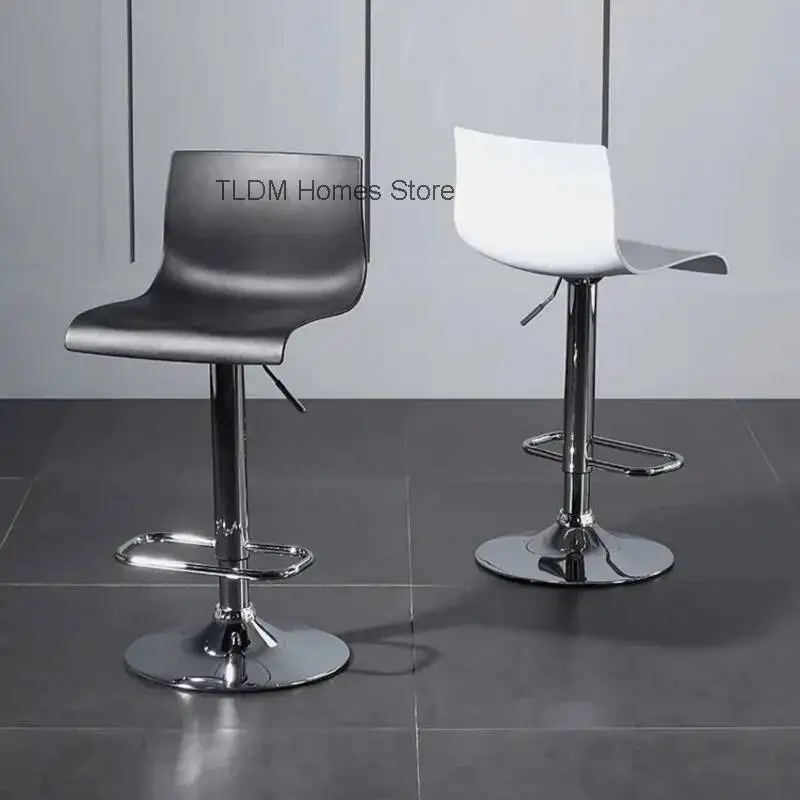 

Italian Swivel Bar Chairs Designer Luxury Modern Creative Bar Stools Personalized Lounge Restaurante Muebles Home Decoration