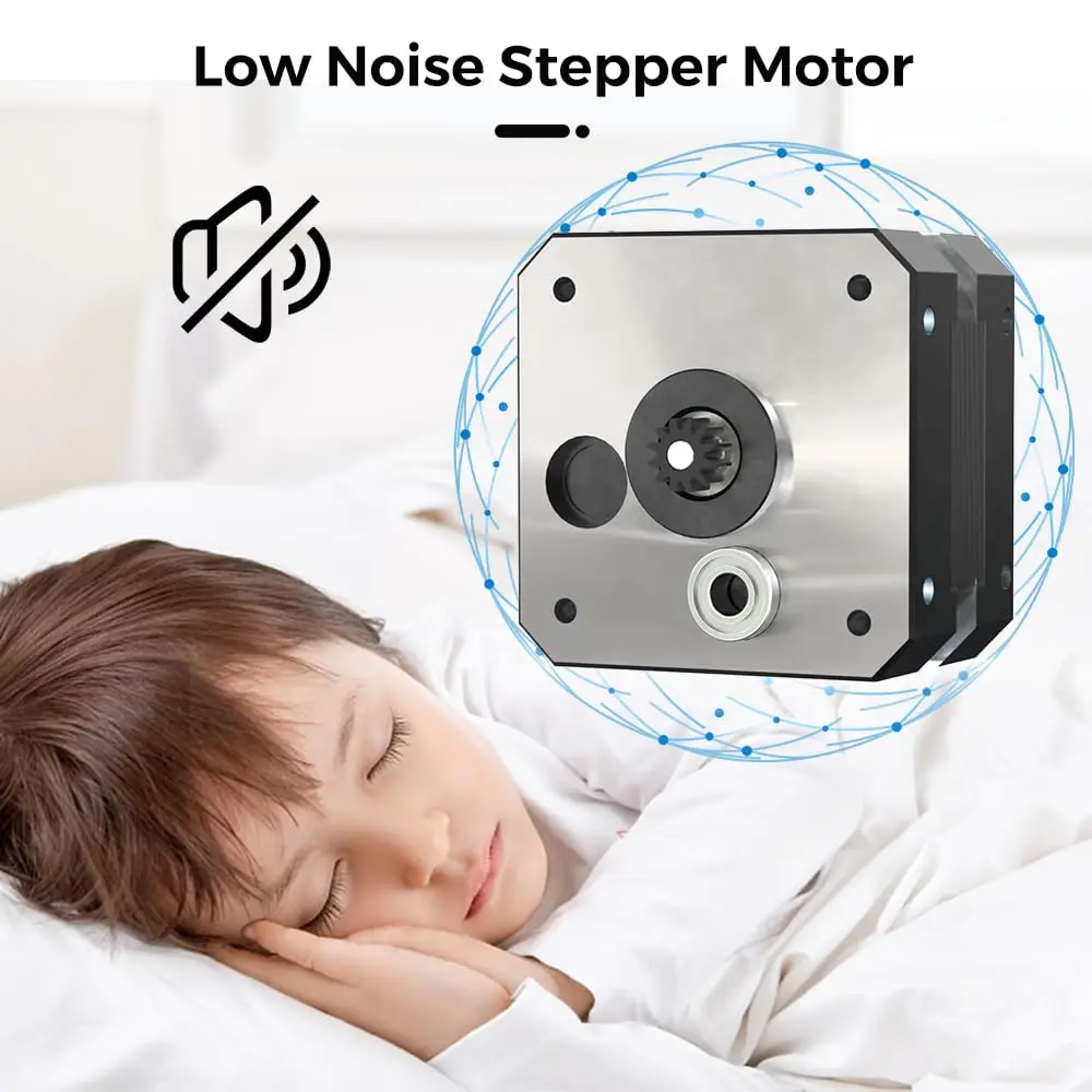 

Шаговый двигатель Creality 42-26, 0.84А, 1.8 градуса, с редуктором L4, для 3D-принтеров Ender-3 V3 SE, Ender-3 V3 KE, Ender 3 S1