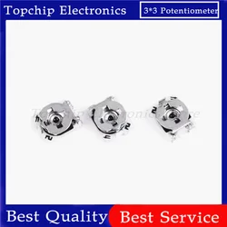 20pcs 3*3 Trimmer resistance Potentiometer SMD 3X3 Adjustable Variable resistor 100 500 1K 2K 5K 10K 20K 50K 100K 1M ohm