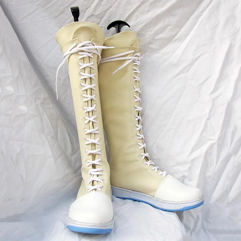 FF7 Yuffie Kisaragi Shoes Boots Anime Game Final Fantasy Cosplay Fantasy Costume Accessories Women Roleplay Party Prop Footwear