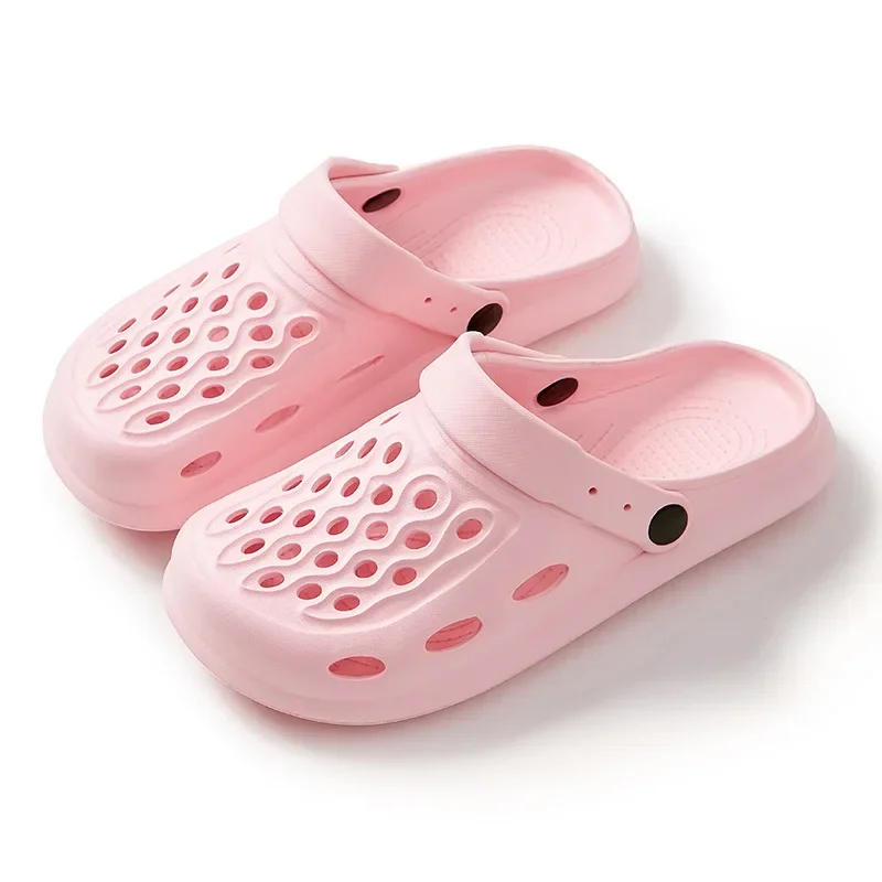 Sandals Summer Casual Garden Clogs Shoes Outdoor Shoes Anti Slip Thick Sole Beach Slippers without heels Croxie shoes for women