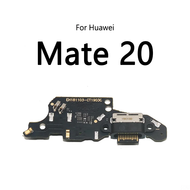 USB Charge Dock Port Socket Jack Plug Connector Flex Cable For Huawei Mate 20 Pro 20X 30 Lite 40 40Pro 5G Charging Board Module