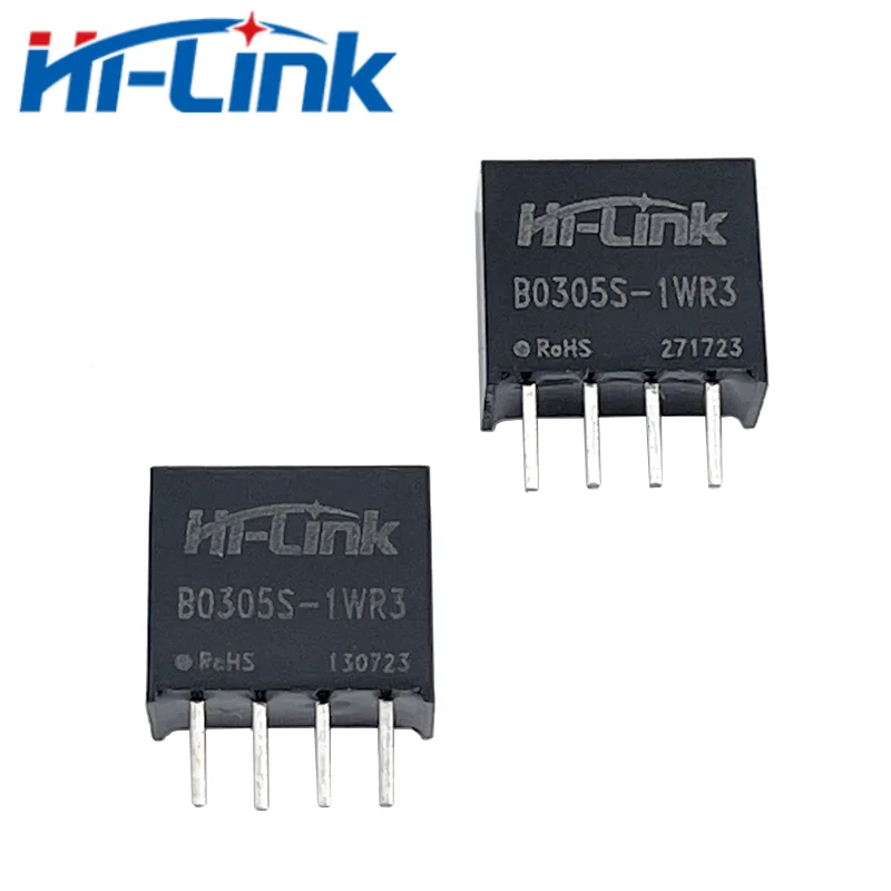 2pcs/lot B0305S-1WR3 DC DC 1W 3V to 5V Power Supply Module Intelligent Smart Home Isolation Switch  Step Down Converter B0305S