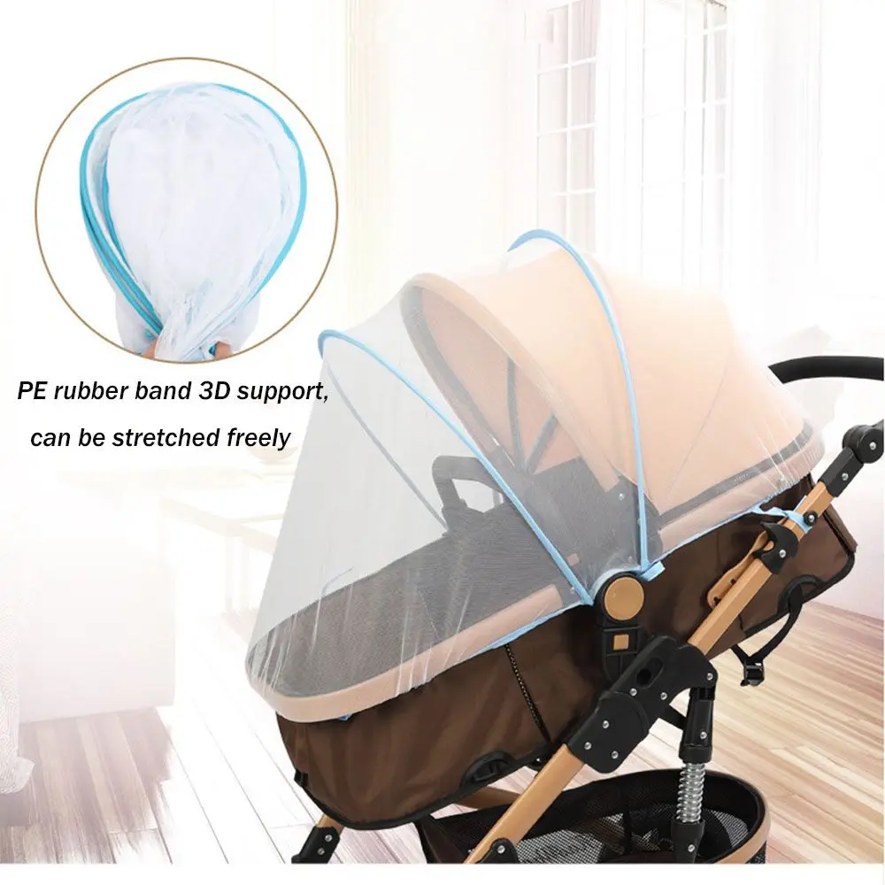 Folding Stroller Accessories Pushchair Anti-bug Netting Pushchair Mosquito Net  Mosquito Net Infant Protection Mesh