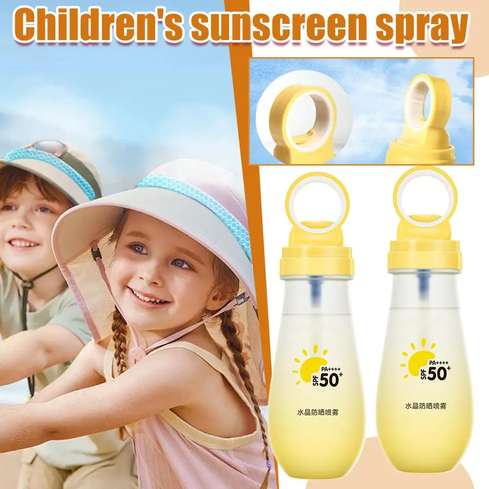 

Spf 50+ Sunscreen Spray Whitening Creams for Face Whole Body Use Protector Solar Blocker Anti-aging Facial Sunscreen B8Z6