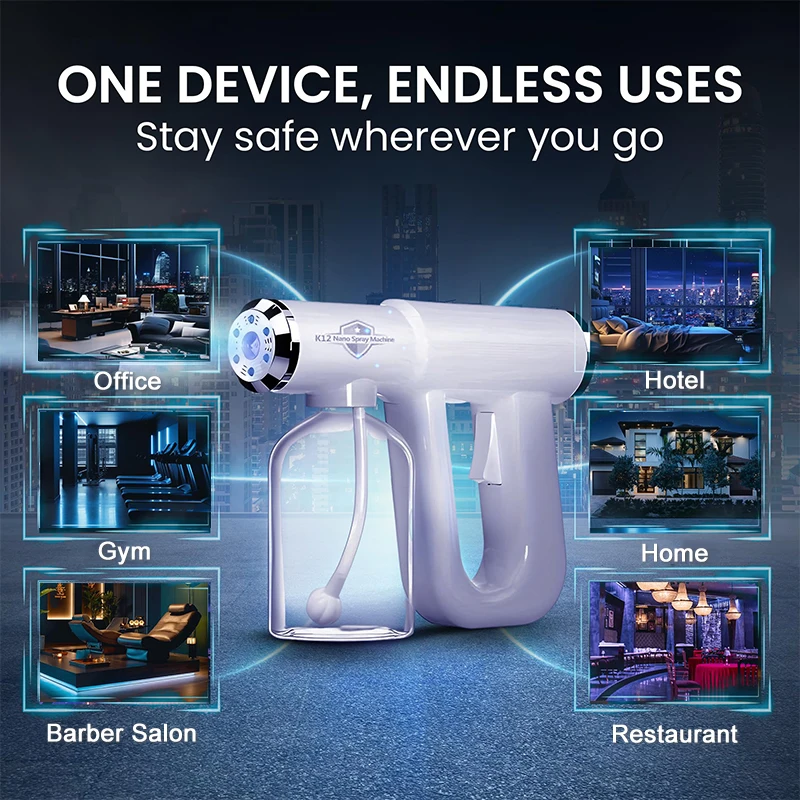 The Authentic Eliminator Fogger Appliance - Expert Disinfectant Sprayer - Ultra Low Volume Mister & Nano Steam Shooter