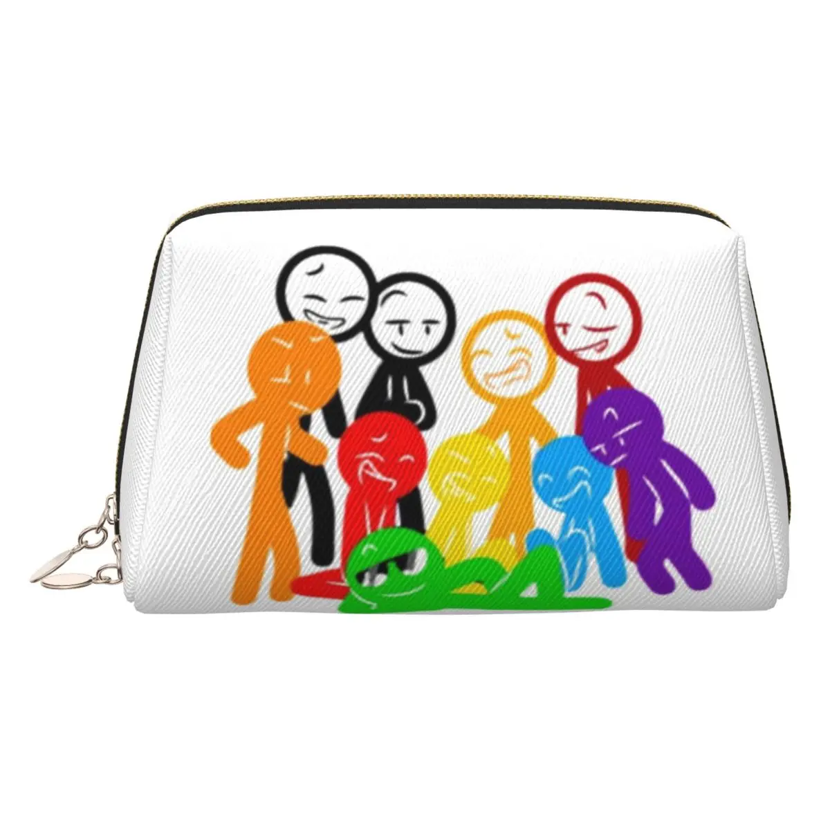 

Alan Animation Becker Kids Women Cosmetic Bag Travel Makeup Organizer Pouch Toiletry Storage Dopp Kit Case