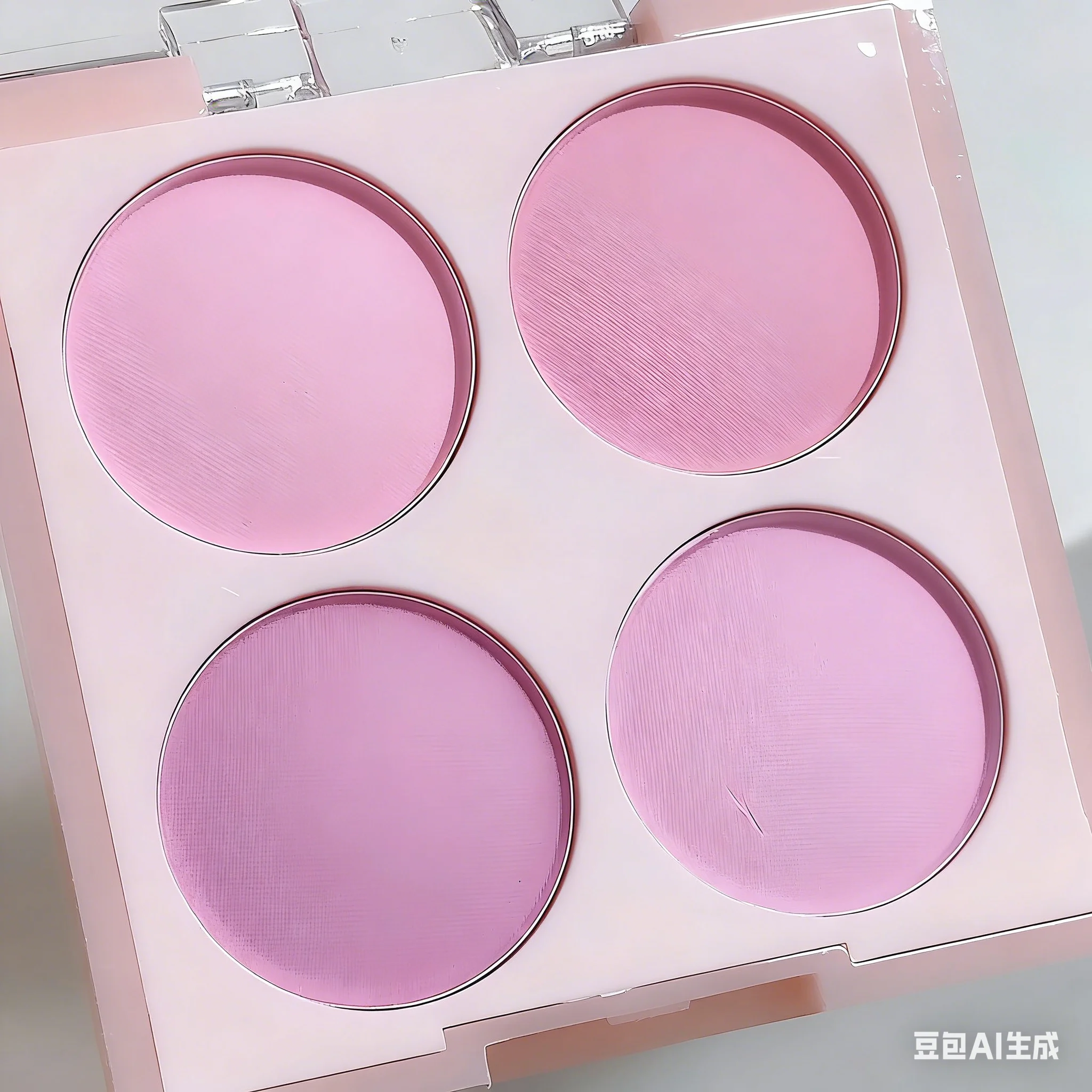 4 Colors Matte Blush Powder Set - Sweet Warm Tone Face Makeup Cheek Brightener Cosmetic Illuminator for Enhanced Facial Beauty