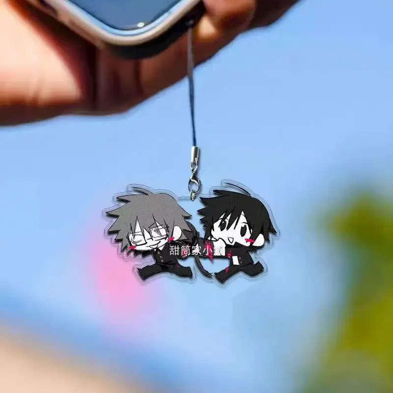 Ranfren Anime Cute Cartoon Acrylic Keychain Phone keychain charm accessories