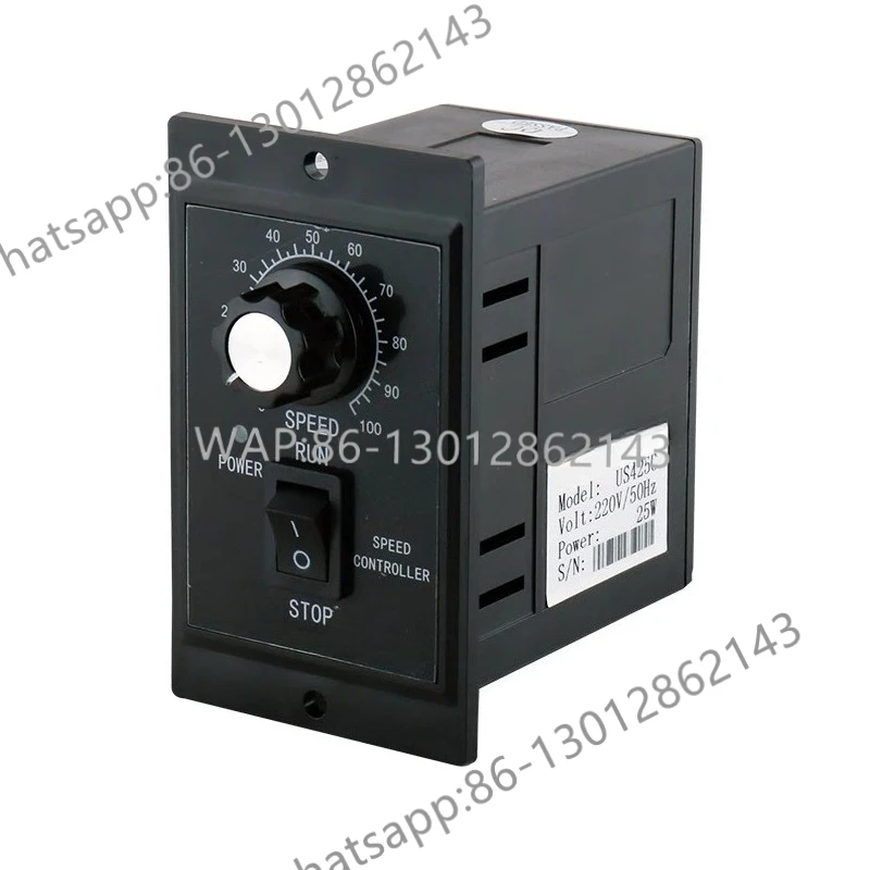 

US/US-02 Speed Control Motor Controller AC 220V Governor Single Phase Deceleration Motor Driver
