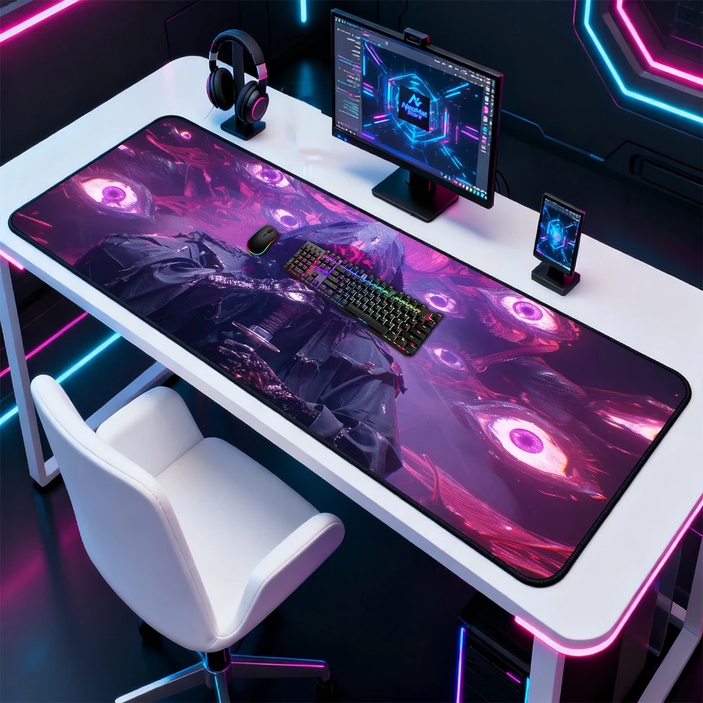 Gothic Mouse Pad Extra Gaming  - Desk Setup Dark ulasan dan harga