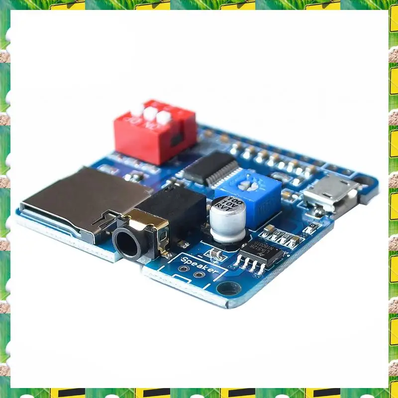 Voice Playback Module MP3 Player Module+256MB Memory Card Class D Amplifier Board 5W 1Set