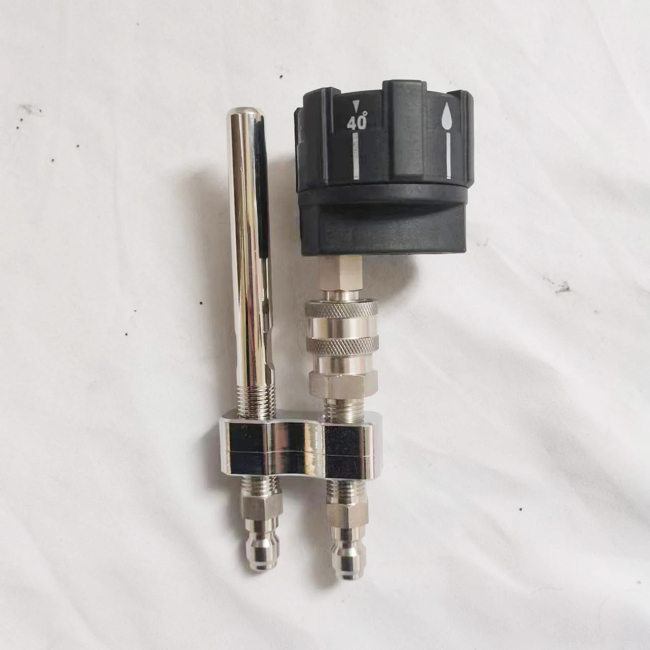 2 Nozzle Holder wtih Long Range Nozzle and socket with 6 in 1 Nozzle