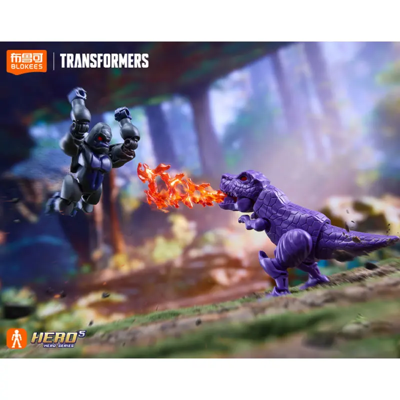 Nouveaux Blokees Transformation Defender Version 6 boîte aveugle BW Megatron figurines d'action jouets assemblage modèle Kit enfant cadeau d'anniversaire