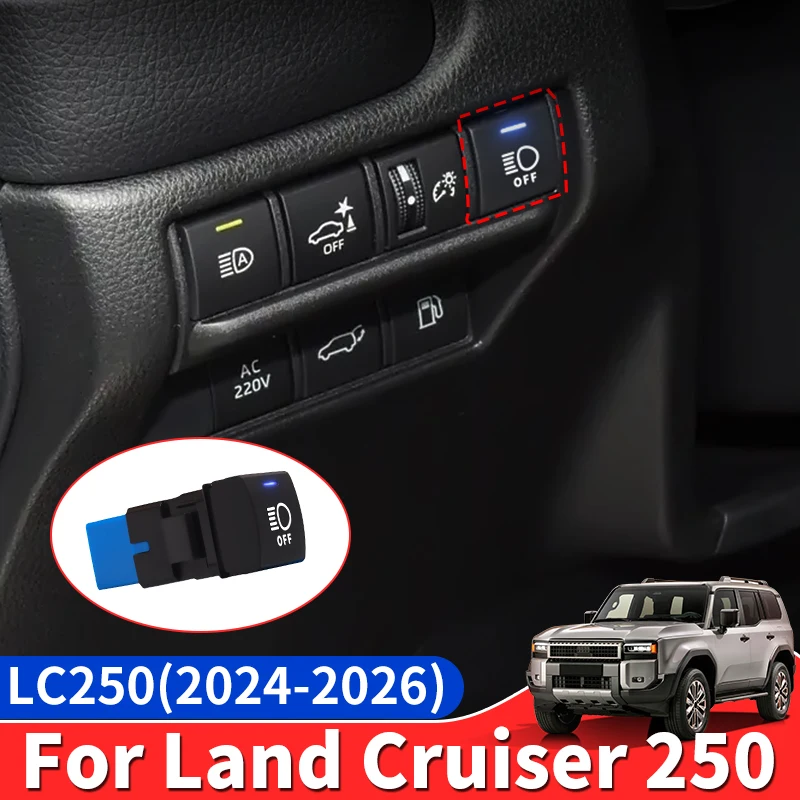 

For Toyota Land Cruiser 250 Prado LC250 2024 2025 Automatic Headlight Off Module Car Accessories Power Saving Device Auto Parts