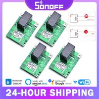 SONOFF Wifi RE5V1C 5V DC Smart Switch Relay Module Smart Home Automation For EWelink Alexa Google Home Voice APP Control DLS