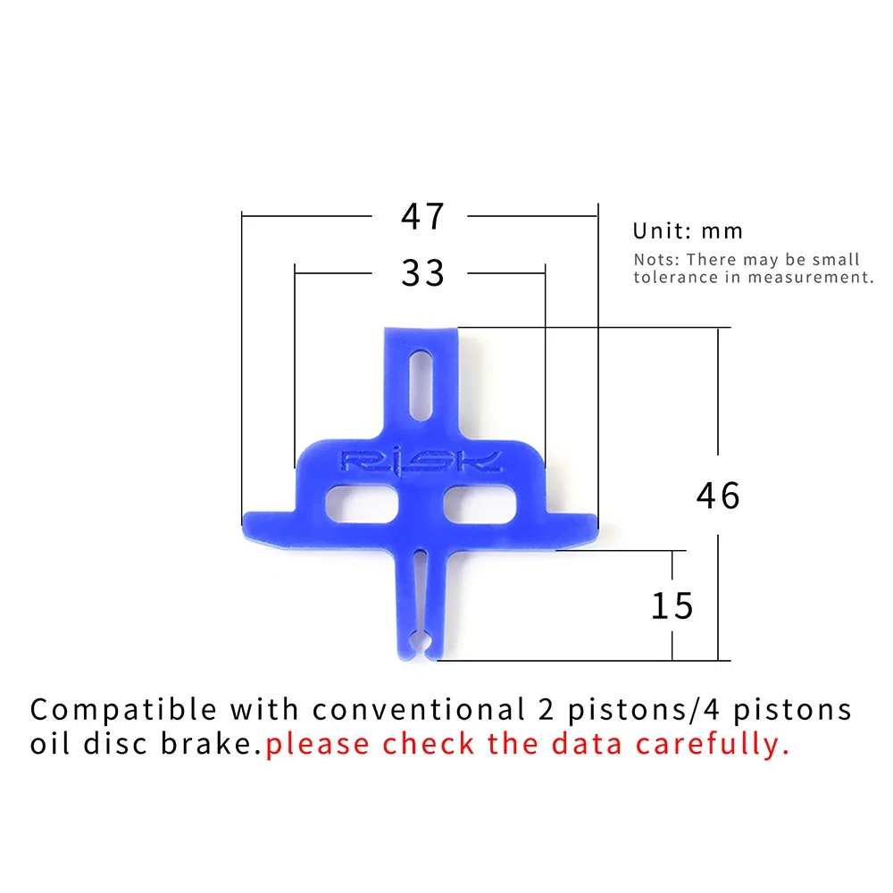 كتلة واقية بلاستيكية لفرجار دراجة الطريق MTB، مثبت مكبس فرامل القرص الهيدروليكي للدراجة، فاصل فرامل قرص الدراجات
