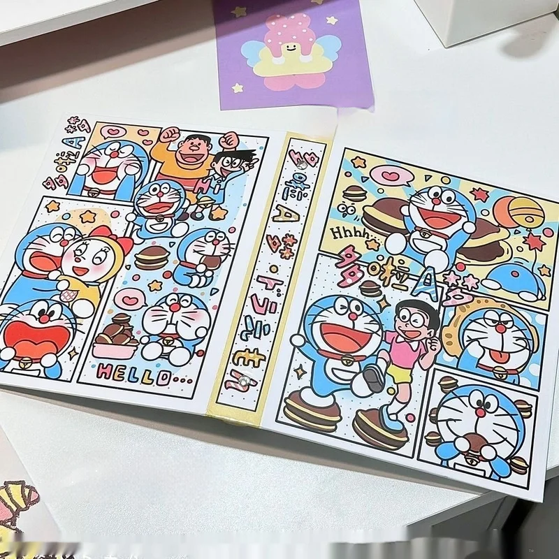 New Doraemon Card Album, Cute Little Card Storage, Card Picture Album, Super Cute Card Album, Girl Surprise Gift