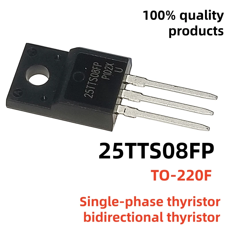 10PCS/5PAIRS 100% new 25TTS08FP-25TTS12FP 25TTS08FP 25TTS12FP (Silicon Controlled Rectifier) TO-220F Thyristor