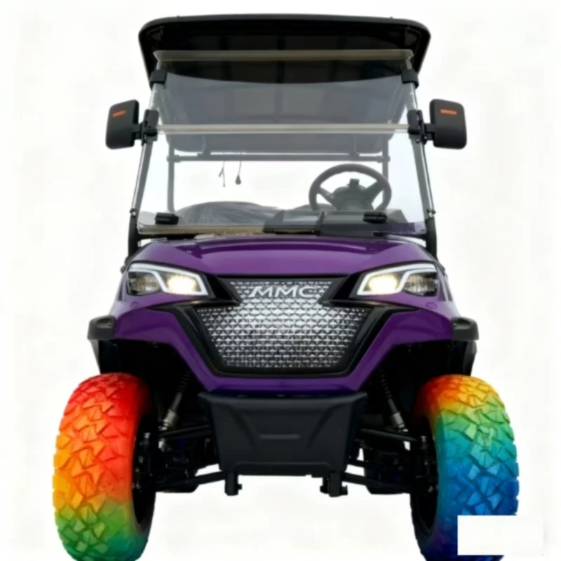 العلامة التجارية الجديدة 48 فولت على الطرق الوعرة مركبة 8-مقعد عالية الطاقة بعد البيع مضمونة بالجملة تعزيز خاص عربة جولف كهربائية #3