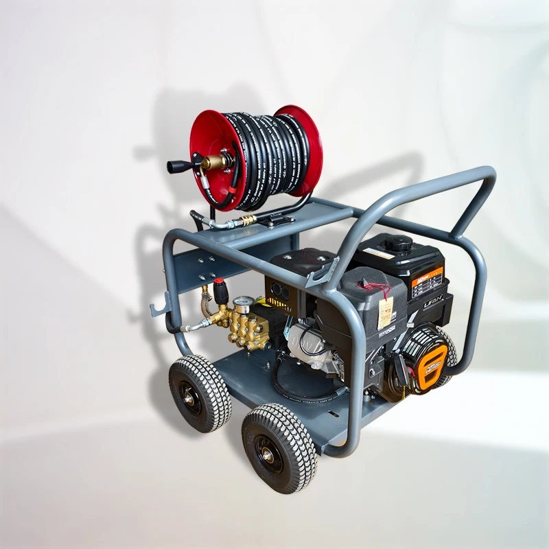 High flow 30lpm 170bar 30m high pressure water spray sewer drain dredging cleaning machine for pipe