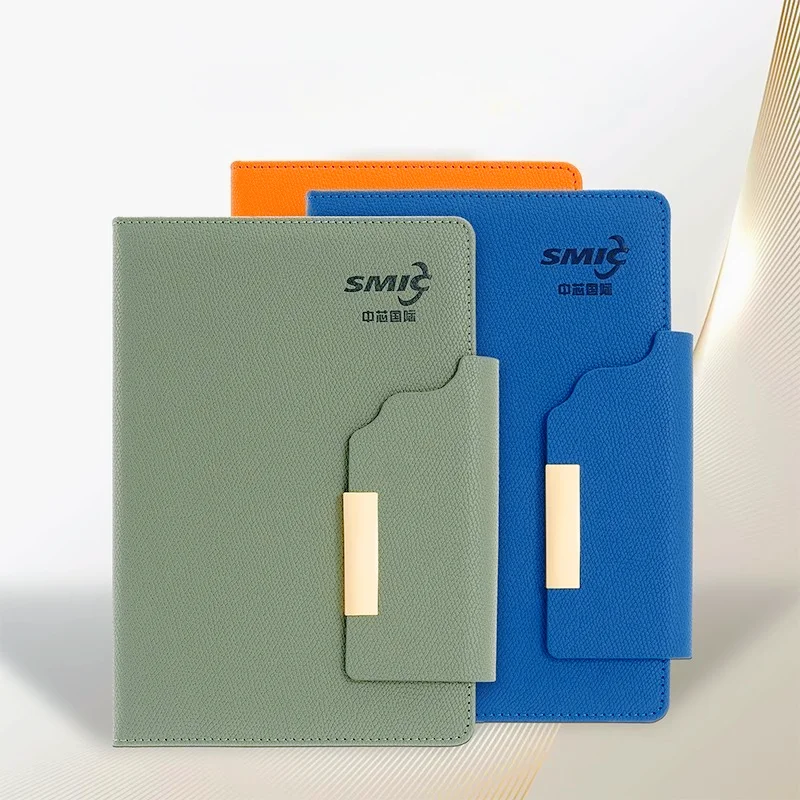 

2025 New High-value Notepad Business Office Work Diary Company High-end Meeting Record Book Exhibition Gift Set