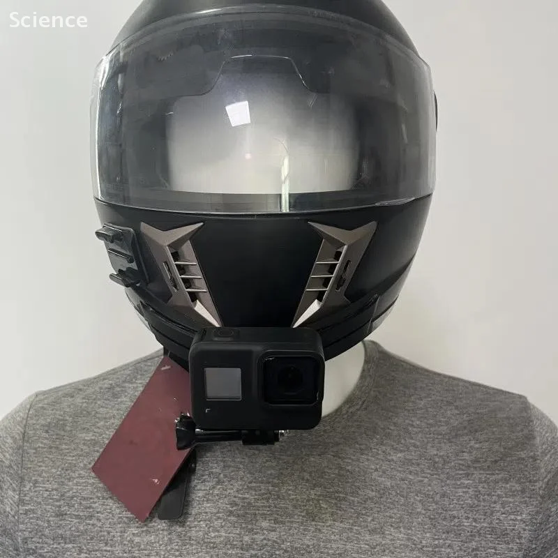

Motorcycle Helmet Chin Stand Mount Holder For Action Camera 5 4 Full Face Holder For 13 12 11 10 9 8 Action Camera Accessory