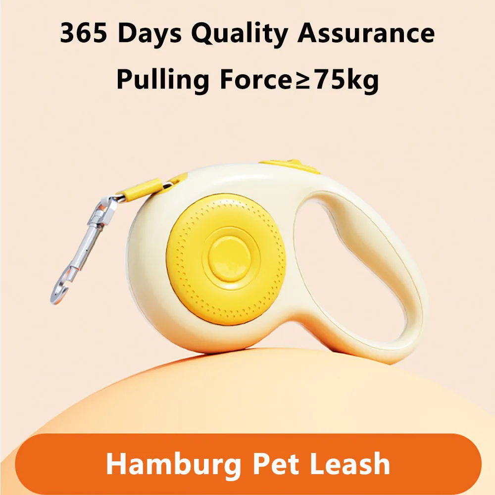 Dog Leash Prevent Breaking Away 5m Automatic Telescopic Pet Running Accessories Pet Walking Rope Cat Leash Large Dog Leash Wheel