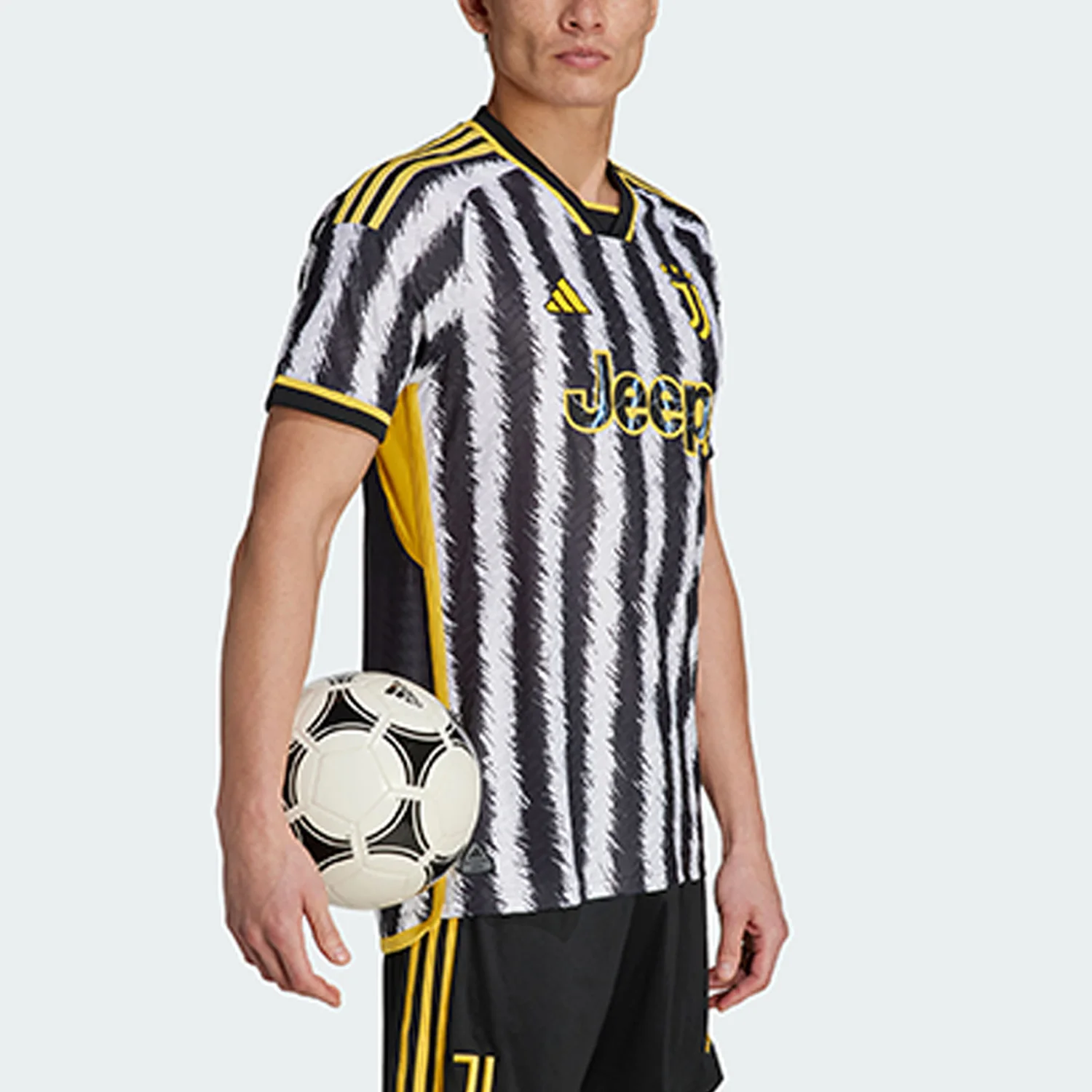 Adidas genuine Juventus player edition football men's sports short sleeved HR8248
