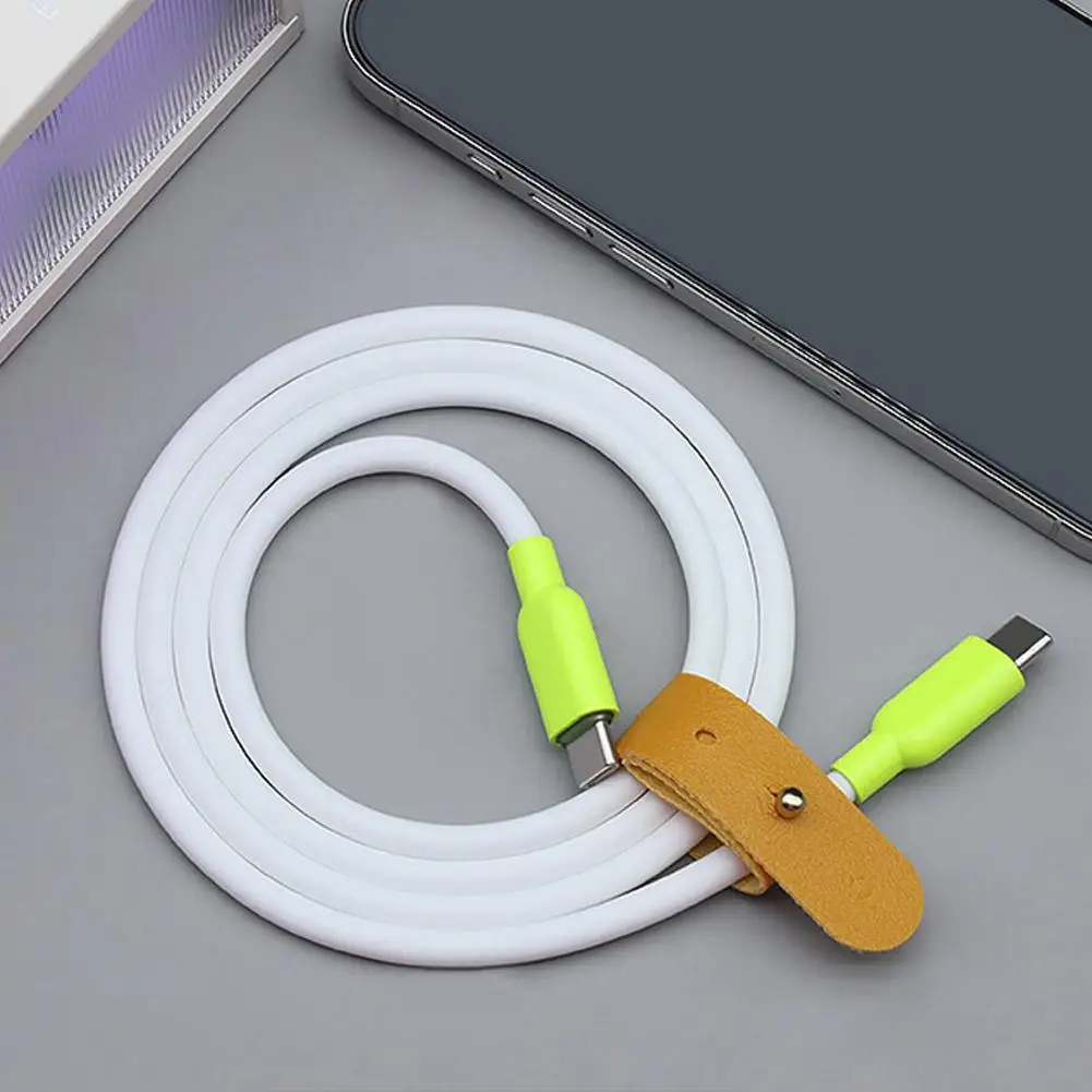 240W Liquid Silicone USB C To Type C Fast Charging Cable Type C Data Cord For IPhone 17 16 15 Pro Max MacBook iPad Samsung S26