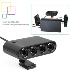 4 Ports Game Converter for GameCube GC Controller USB Adapter for Nintend Switch NGC/Wii u/PC Star Fighting Support Dropshipping