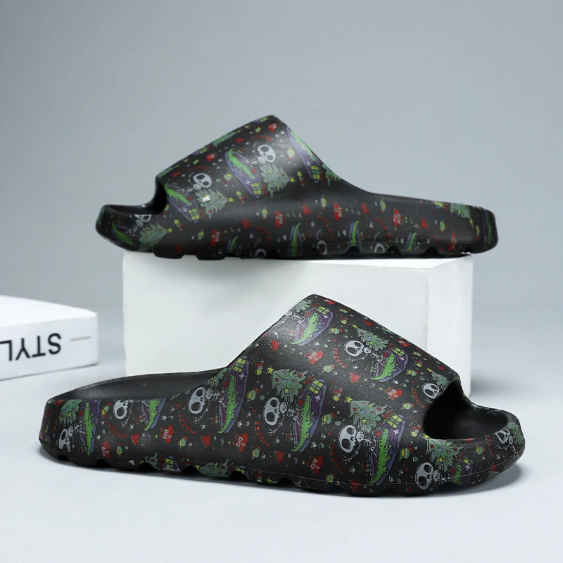 

Big Size Men'S Sandals Fashion Casual Men'S Slippers With Thick Soles Light Outdoor Hiking Wading Toe Pinch Men'S Slippers