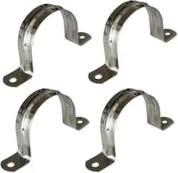 12pcs 5-100mm U shape Pipe Clamps Riding Clip Clamps Pipe Saddle Clamps Hose Clips 304 Stainless Steel U Type Plumbing Brackets