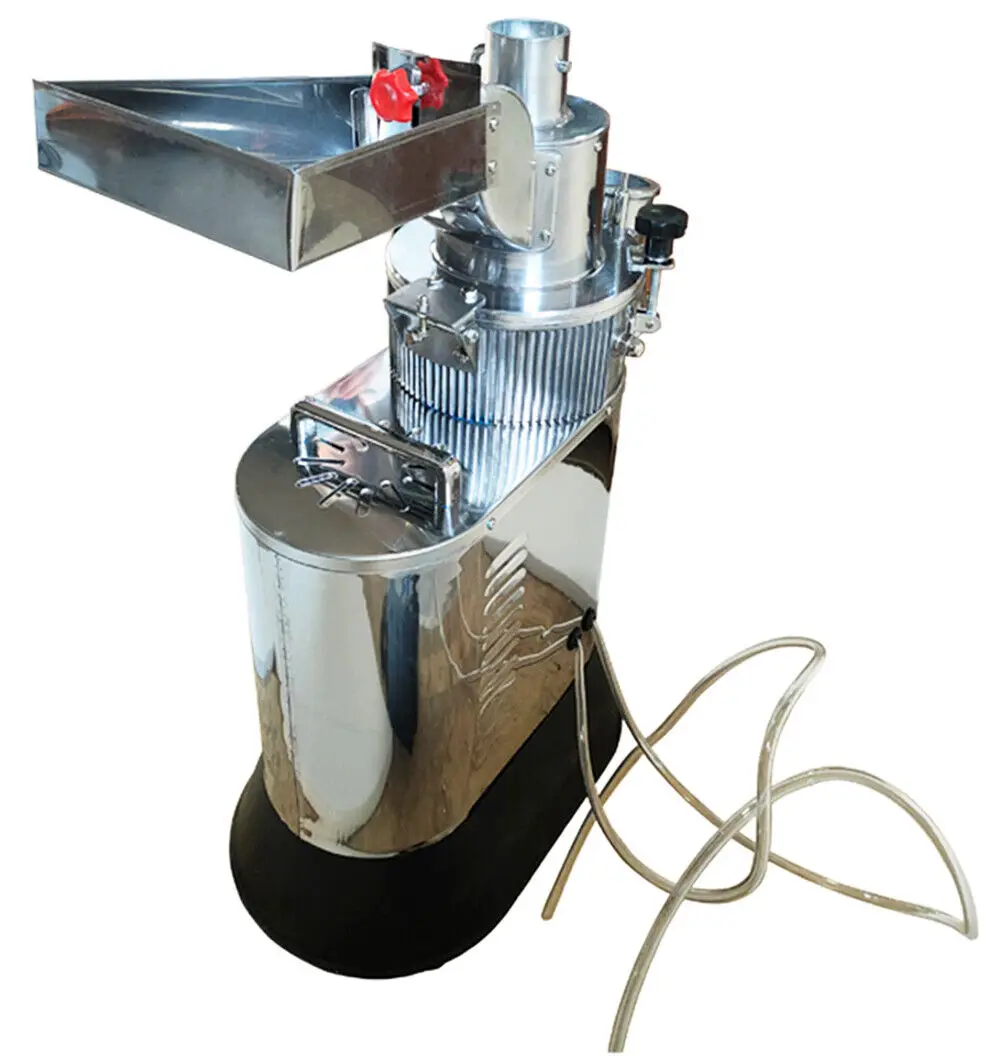 Stainless Steel Grain Grinder Water Cooled Continuous Feeding Grain Milling machine