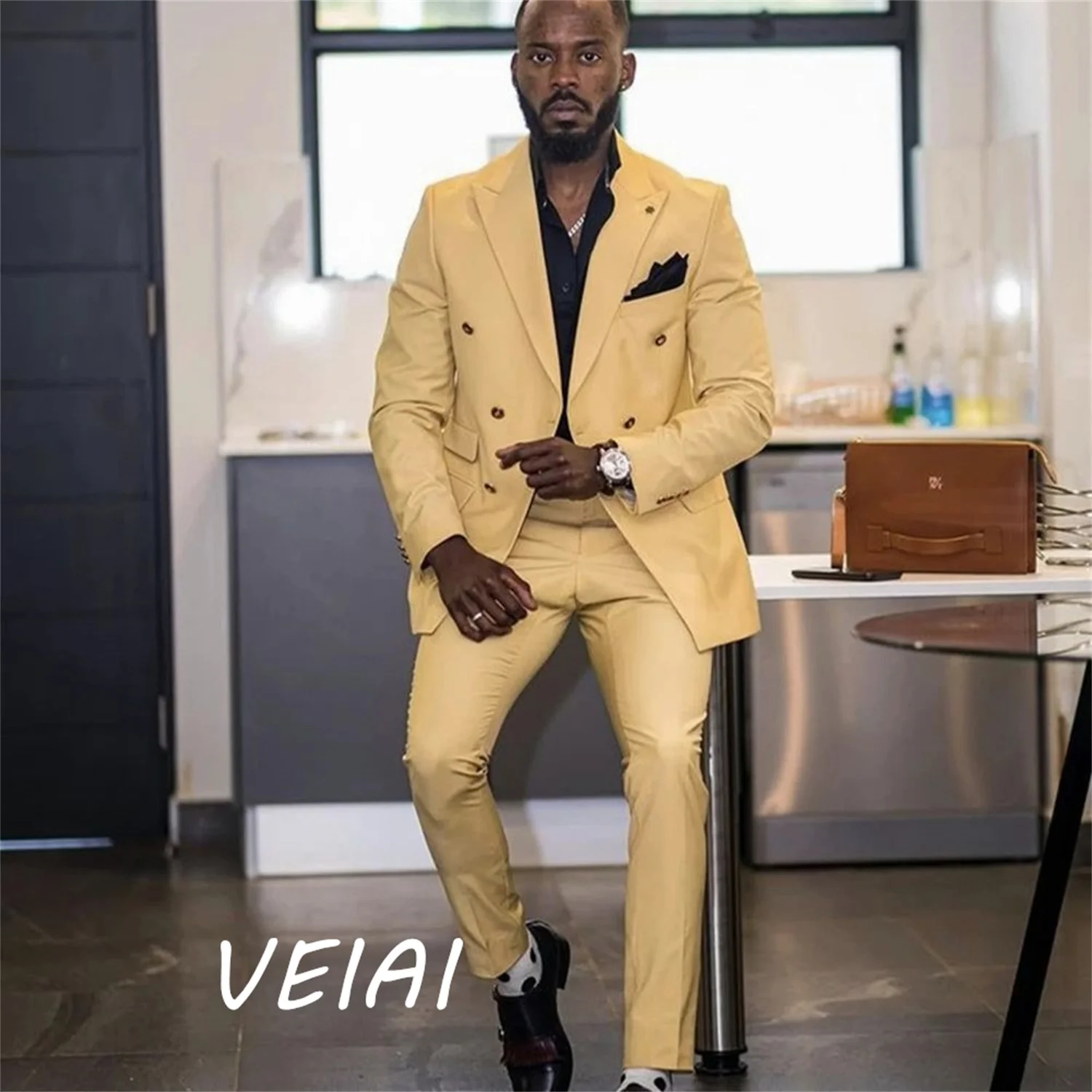 Costumes de Mariage bordeaux personnalisés 2 pièces pour hommes, nouveau Costume de mode pour Homme, Blazer de bal de marié, veste de smoking Terno