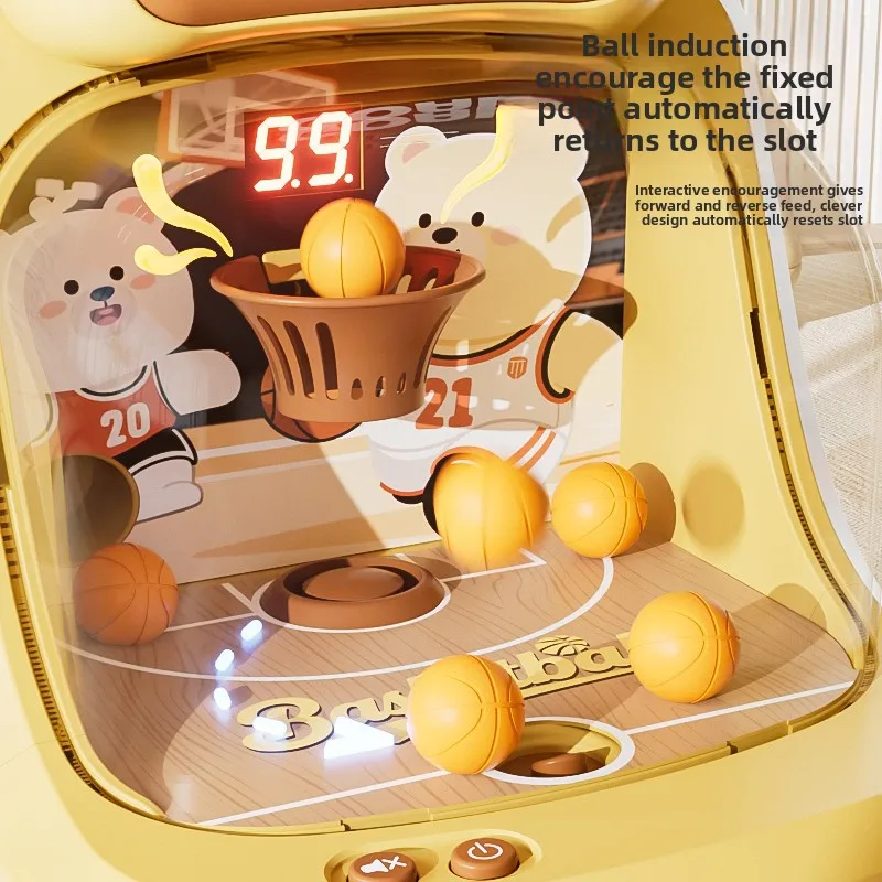 Children Toys Shooting Game Machine Boys and Girls Birthday Gifts 3-6 Years Old Thinking Training Concentration Educational Toys