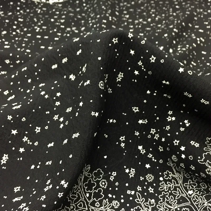 Jacquard Fabric European High-end Autumn Winter Black Trench Coat Jacket Clothing Soft Drape Fabrics Alibaba Express Per Meter